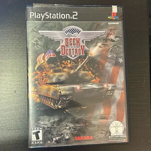 PlayStation 2 Game-Seek And Destroy